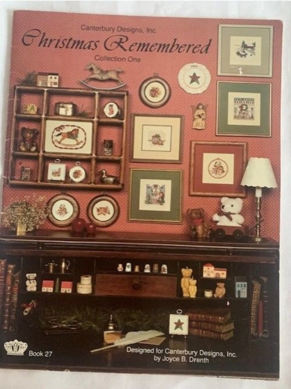 Canterbury Designs Christmas Remembered Cross Stitch Book No 27 Vintage Patterns